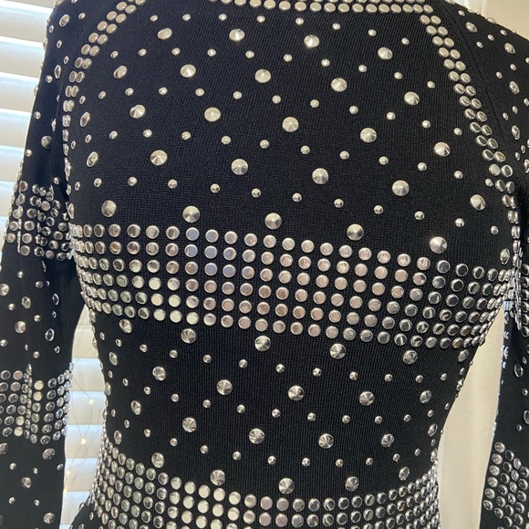 MICHAEL KORS “BEAUTIFUL “ NWOT BLACK DRESS SZ S - Picture 2 of 10